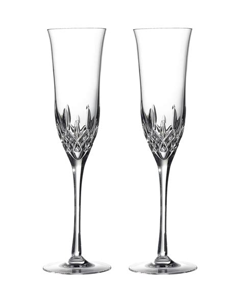 waterford lismore champagne glasses.